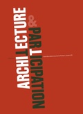 Cover: Architecture and Participation - Routledge
