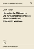 Cover: Hierarchische Mittelwert- und Kovarianzstrukturmodelle mit nichtmetrischen endogenen Variablen - Physica