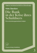 Cover: Die Bank in der Krise ihres Schuldners - Physica