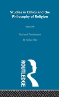 Cover: God & Timelessness Vol 7 - Routledge