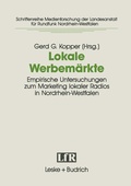 Cover: Lokale Werbem&auml;rkte - VS Verlag f&uuml;r Sozialwissenschaften