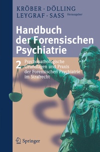 Enlarge image Cover: Handbuch der forensischen Psychiatrie - Steinkopff