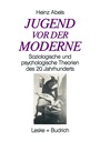 Cover: Jugend vor der Moderne - VS Verlag für Sozialwissenschaften