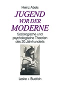 Cover: Jugend vor der Moderne - VS Verlag f&uuml;r Sozialwissenschaften