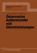 Cover: &Ouml;sterreichs Au&szlig;enhandel mit Dienstleistungen - Physica