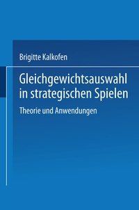 Abbildung von: Gleichgewichtsauswahl in strategischen Spielen - Physica