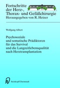 Bild: Psychosoziale und somatische Pr&auml;diktoren f&uuml;r das Survival und die Langzeitlebensqualit&auml;t nach Herztransplantation - Steinkopff