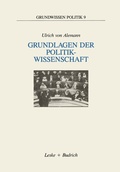 Cover: Grundlagen der Politikwissenschaft - Vieweg+Teubner Verlag