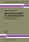 Cover: Informationspolitik im Jahresabschlu&szlig; - Physica