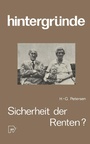 Cover: Sicherheit der Renten? - Physica