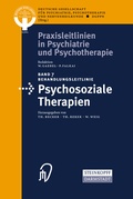 Cover: Behandlungsleitlinie Psychosoziale Therapien - Steinkopff