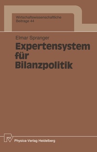 Abbildung von: Expertensystem für Bilanzpolitik - Physica