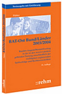 Abbildung von: BAT-Ost Bund/Länder 2003/2004 - Rehm