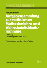 Abbildung von: Aufgabensammlung zur statistischen Methodenlehre und Wahrscheinlichkeitsrechnung - Physica