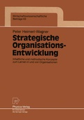 Cover: Strategische Organisations-Entwicklung - Physica