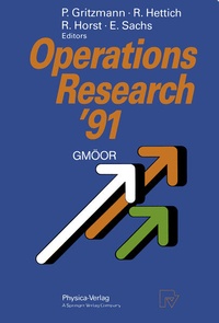 Enlarge image Cover: Operations Research '91 - Physica