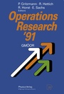 Cover: Operations Research '91 - Physica