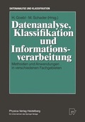 Cover: Datenanalyse, Klassifikation und Informationsverarbeitung - Physica