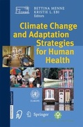 Cover: Climate Change and Adaptation Strategies for Human Health - Steinkopff
