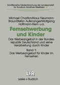 Cover: Fernsehwerbung und Kinder - VS Verlag f&uuml;r Sozialwissenschaften