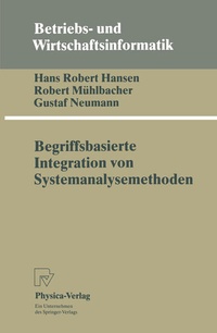 Enlarge image Cover: Begriffsbasierte Integration von Systemanalysemethoden - Physica