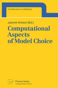 Enlarge image Cover: Computational Aspects of Model Choice - Physica