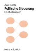 Cover: Politische Steuerung - VS Verlag f&uuml;r Sozialwissenschaften