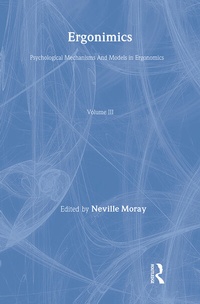 Enlarge image Cover: Ergonomics Mw Vol 3:Psych Mech - Routledge