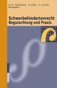 Abbildung von: Schwerbehindertenrecht, Begutachtung und Praxis - Steinkopff