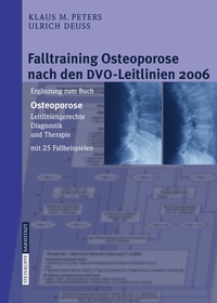 Abbildung von: Falltraining Osteoporose nach den DVO-Leitlinien 2006 - Steinkopff
