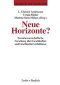 Cover: Neue Horizonte? - VS Verlag f&uuml;r Sozialwissenschaften
