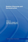 Cover: Realism Discourse and Deconstruction - Routledge