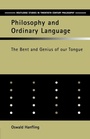 Cover: Philosophy and Ordinary Language - Routledge