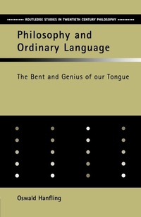 Enlarge image Cover: Philosophy and Ordinary Language - Routledge