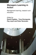 Cover: Managers Learning in Action - Routledge