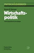 Cover: Wirtschaftspolitik - Physica
