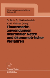 Abbildung von: Finanzmarktanwendungen neuronaler Netze und ökonometrischer Verfahren - Physica