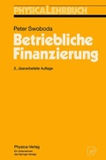 Cover: Betriebliche Finanzierung - Physica