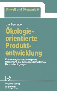 Abbildung von: Ökologieorientierte Produktentwicklung - Physica