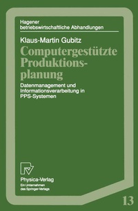 Enlarge image Cover: Computergestützte Produktionsplanung - Physica