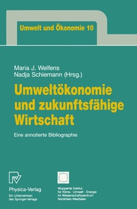 Abbildung von: Umweltökonomie und zukunftsfähige Wirtschaft - Physica