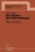 Cover: Die Grenzen der Unternehmung - Physica