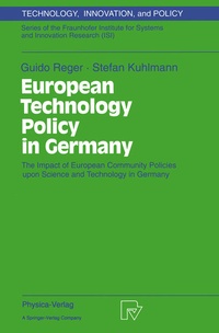 Enlarge image Cover: European Technology Policy in Germany - Physica