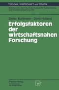 Cover: Erfolgsfaktoren der wirtschaftsnahen Forschung - Physica