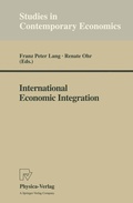 Cover: International Economic Integration - Physica