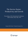 Cover: The Service Sector: Productivity and Growth - Physica