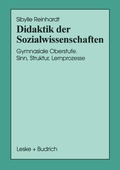 Cover: Didaktik der Sozialwissenschaften - VS Verlag f&uuml;r Sozialwissenschaften