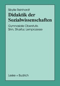 Cover: Didaktik der Sozialwissenschaften - VS Verlag f&uuml;r Sozialwissenschaften