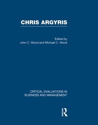 Abbildung von: Chris Argyris - Routledge
