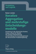 Cover: Iterative Aggregation und mehrstufige Entscheidungsmodelle - Physica